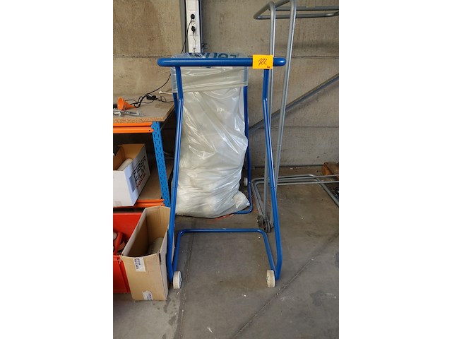 2x verrijdbare afvalzakhouder - afbeelding 1 van  4