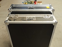 2x verrijdbare flightcase - afbeelding 3 van  4