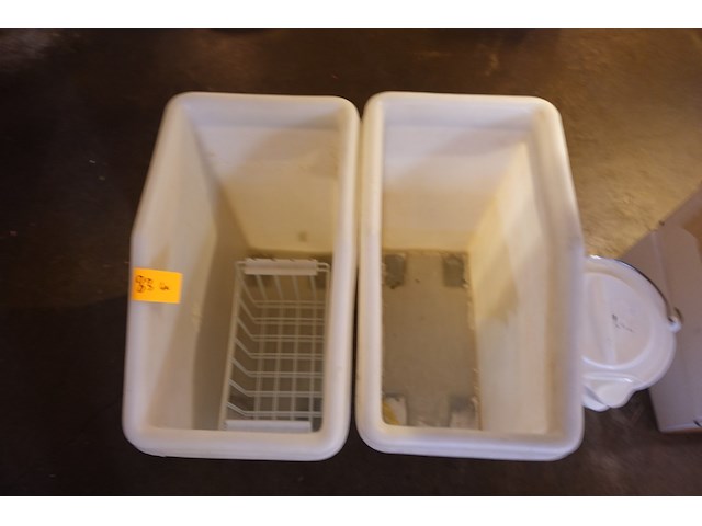 2x verrijdbare grondstofbakken - afbeelding 2 van  3