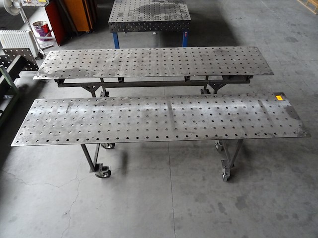 2x verrijdbare lastafel - afbeelding 1 van  4