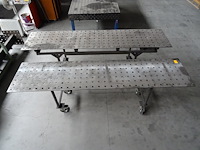 2x verrijdbare lastafel