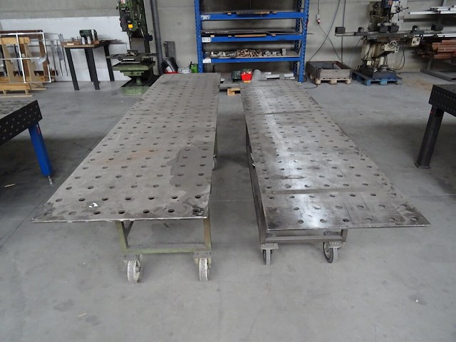 2x verrijdbare lastafel - afbeelding 3 van  4