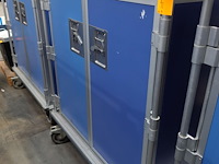 2x verrijdbare voedseltransportkar - afbeelding 1 van  6