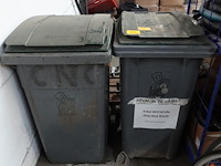 2x verrijdbare vuilbak - afbeelding 1 van  5