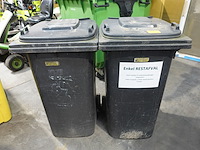 2x verrolbare afvalcontainer - afbeelding 1 van  7