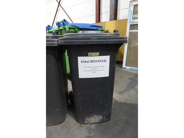 2x verrolbare afvalcontainer - afbeelding 3 van  7