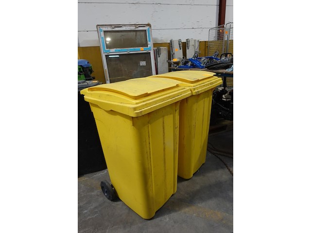 2x verrolbare afvalcontainer - afbeelding 2 van  6