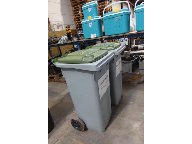 2x verrolbare afvalcontainer - afbeelding 3 van  6