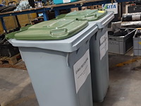2x verrolbare afvalcontainer - afbeelding 3 van  6