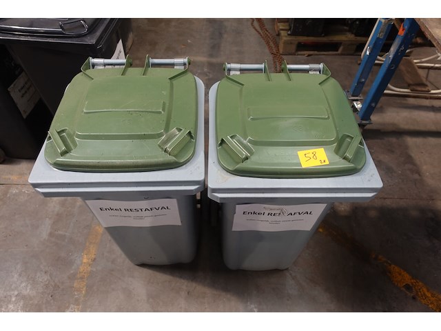 2x verrolbare afvalcontainer - afbeelding 4 van  6