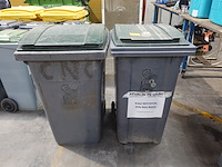 2x verrolbare afvalcontainer - afbeelding 1 van  6