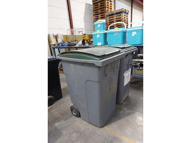 2x verrolbare afvalcontainer - afbeelding 3 van  6