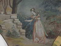 2x vintage handwaaiers - afbeelding 2 van  3