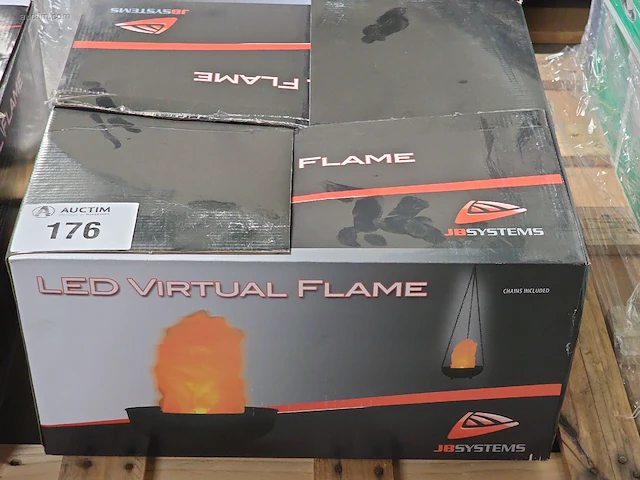 (2x) virtuele ledvlammen jbsystems - afbeelding 1 van  4