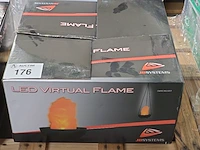 (2x) virtuele ledvlammen jbsystems