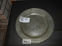 2x vitage tinnen borden - afbeelding 1 van  3
