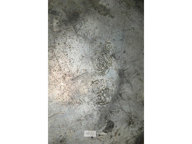 2x vitage tinnen borden - afbeelding 2 van  3