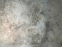 2x vitage tinnen borden - afbeelding 2 van  3