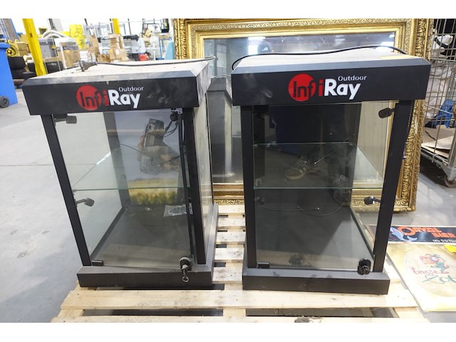 2x vitrinekast infiray - afbeelding 1 van  1