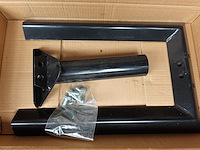 2x vlaggenmast met steun - afbeelding 3 van  5