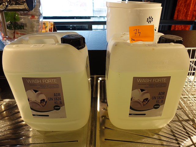 2x vloeibaar wasmiddel wash forte 10l - afbeelding 1 van  1
