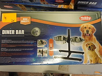 2x voederbakje op voet nobby