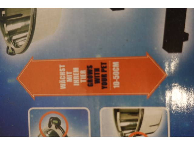 2x voederbakje op voet nobby - afbeelding 2 van  3