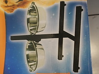 2x voederbakje op voet nobby - afbeelding 3 van  3