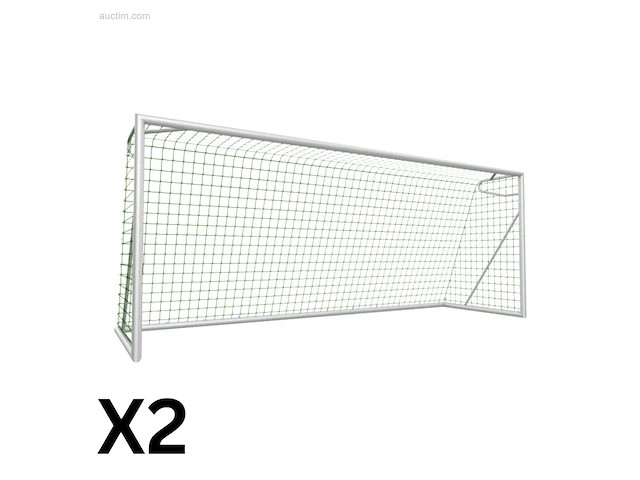 (2x) voetbaldoelen calzio champion 500, incl... - afbeelding 1 van  4