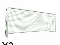 (2x) voetbaldoelen calzio champion 500, incl...