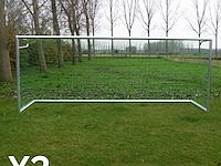 (2x) voetbaldoelen calzio champion 500, incl... - afbeelding 2 van  4