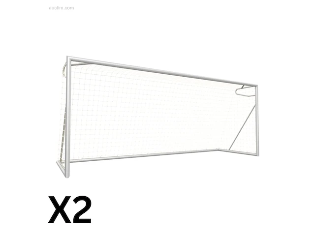 (2x) voetbaldoelen calzio champion 500, incl... - afbeelding 1 van  4