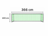 (2x) voetbaldoelen calzio champion mini 366h100,... - afbeelding 2 van  3