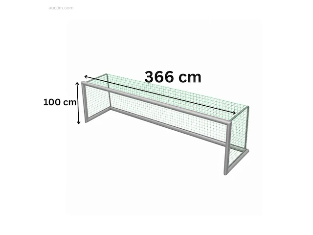 (2x) voetbaldoelen calzio champion mini 366h100,... - afbeelding 3 van  3