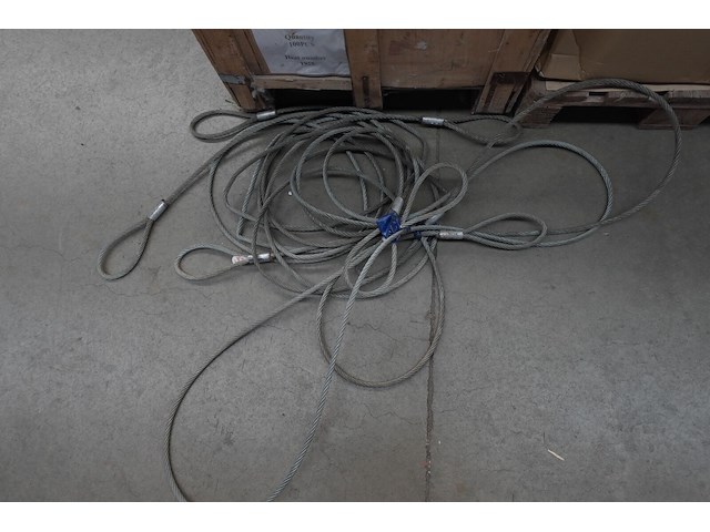 2x vork kanaallift + 4x stalen kabel - afbeelding 2 van  2
