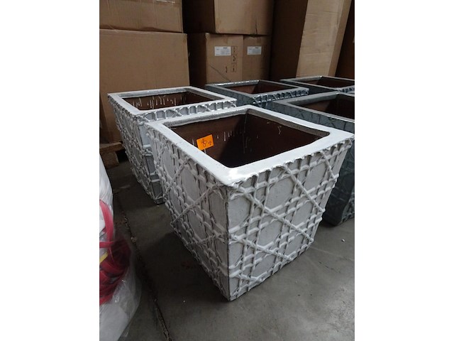 2x vorstvrije terracotta bloembak - afbeelding 2 van  3