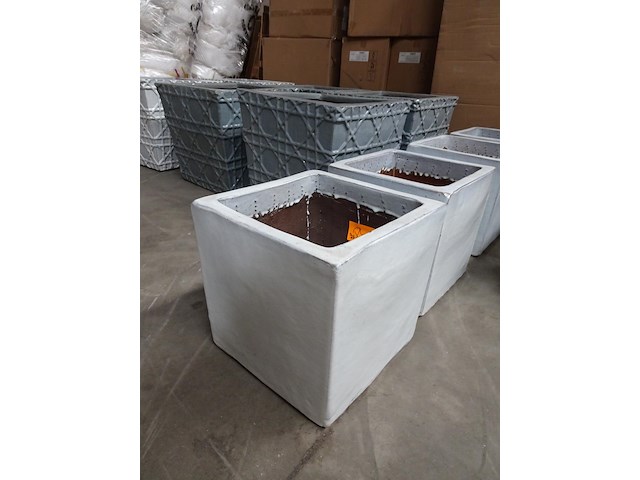 2x vorstvrije terracotta bloembak - afbeelding 2 van  3