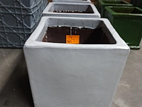 2x vorstvrije terracotta bloembak - afbeelding 1 van  3