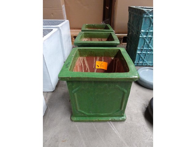 2x vorstvrije terracotta bloembak - afbeelding 1 van  3