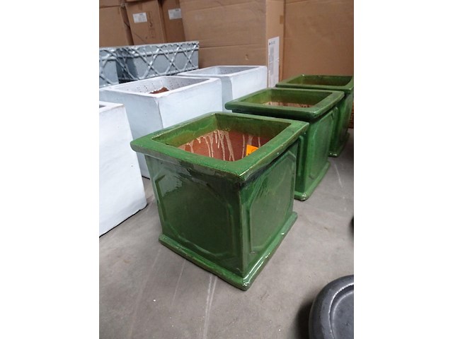 2x vorstvrije terracotta bloembak - afbeelding 2 van  3