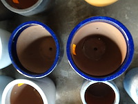 2x vorstvrije terracotta bloembak - afbeelding 3 van  3