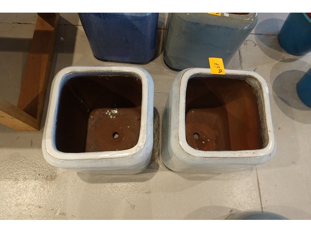 2x vorstvrije terracotta bloempot - afbeelding 3 van  3