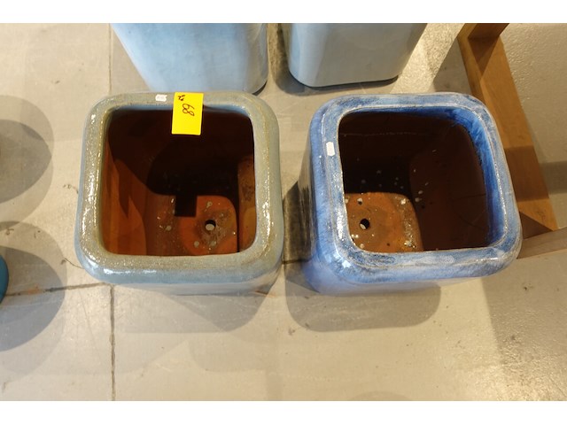 2x vorstvrije terracotta bloempot - afbeelding 3 van  5