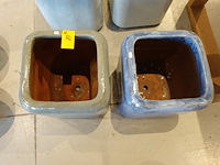 2x vorstvrije terracotta bloempot - afbeelding 3 van  5