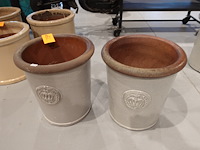 2x vorstvrije terracotta bloempot - afbeelding 4 van  4