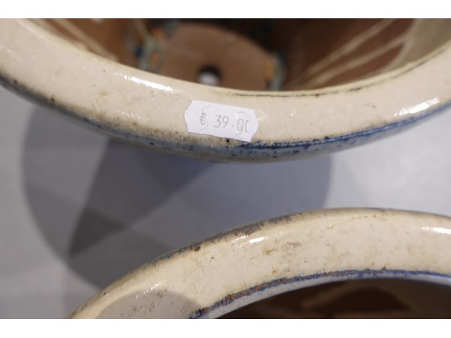 2x vorstvrije terracotta bloempot - afbeelding 3 van  3