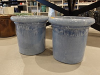 2x vorstvrije terracotta bloempot - afbeelding 1 van  4