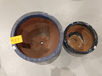 2x vorstvrije terracotta bloempot - afbeelding 3 van  4