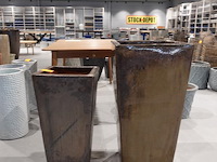 2x vorstvrije terracotta bloempot - afbeelding 1 van  5