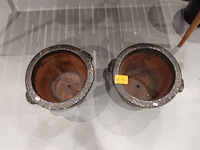 2x vorstvrije terracotta bloempot - afbeelding 3 van  4